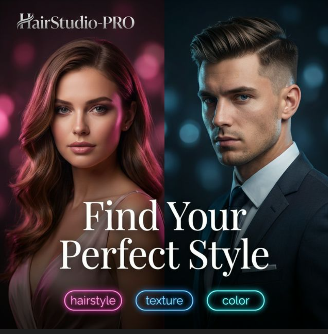 Professional AI Hair Visualization