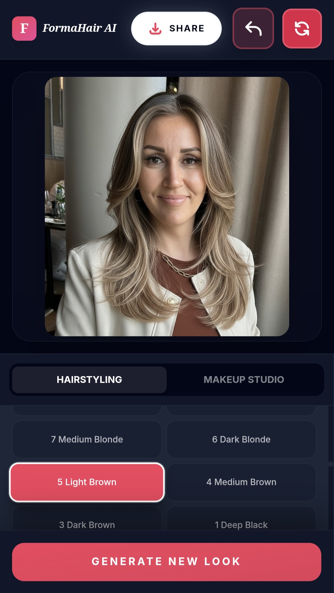 Light Brown Transformation